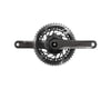 Image 1 for SRAM RED AXS Crankset (Black) (2 x 12 Speed) (DUB Spindle) (172.5mm) (50/37T)