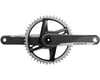 Image 1 for SRAM RED 1 AXS Crankset (Black) (1 x 12 Speed) (DUB Spindle) (172mm) (46T)