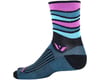 Image 2 for Swiftwick Vision Five Wave Sock (Black)