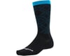 Image 1 for Swiftwick Pursuit Eight Business Sock (Black/Blue Argyle)
