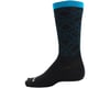 Image 2 for Swiftwick Pursuit Eight Business Sock (Black/Blue Argyle)
