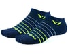 Swiftwick Aspire Zero Socks (Navy/Neon Yellow Stripe) (S)