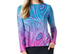 Image 1 for Terry Women's Soleil Free Flow Long Sleeve Top (Blue Peacock) (S)