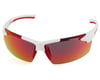 Image 1 for Tifosi Track Sunglasses (White/Red) (Smoke Red Lens)