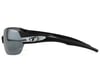 Image 2 for Tifosi Slice Sunglasses (Black/White) (Smoke/AC Red/Clear Lenses)