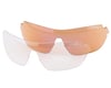 Image 3 for Tifosi Slice Sunglasses (Black/White) (Smoke/AC Red/Clear Lenses)