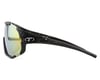 Image 2 for Tifosi Sledge Sunglasses (Cosmic Black) (Clarion Yellow/AC Red/Clear Lenses)