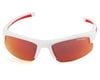 Image 1 for Tifosi Shutout Youth Sunglasses (Matte White) (Smoke Red Lens)