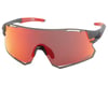 Image 1 for Tifosi Rail Race Sunglasses (Satin Vapor) (Clarion Red/Clear Lenses)
