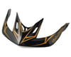 Image 1 for Troy Lee Designs A2 Helmet Visor for Pinstripe (Black/Gold)