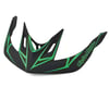 Image 1 for Troy Lee Designs A2 Helmet Visor for Pinstripe (Black/Green)