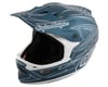 Image 1 for Troy Lee Designs D3 Fiberlite Full Face Helmet (Spiderstripe Blue) (L)