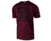 Image 1 for Troy Lee Designs Skyline Checker Jersey (Heather/Sangria)