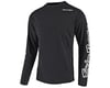 Troy Lee Designs Youth Sprint Long Sleeve Jersey (Black) (M)