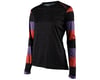 Troy Lee Designs Women's Lilium Long Sleeve Mountain Jersey (Rugby Black) (XL)