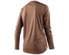 Image 2 for Troy Lee Designs Women's Lilium Long Sleeve Mountain Jersey (Solid Coffee) (M)