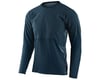 Image 1 for Troy Lee Designs Drift Long Sleeve Jersey (Solid Light Marine) (2XL)