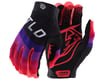 Image 1 for Troy Lee Designs Air Long Finger Gloves (Reverb Black/Glo Red) (2XL)