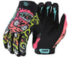 Image 1 for Troy Lee Designs Youth Air Gloves (Skull Demon Orange/Green) (Youth XL)