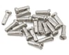 Image 1 for USA Brand 14g Brass Nipples (Silver) (Bag of 20)