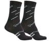 VeloToze Active Compression Wool Socks (Black/Grey) (L/XL)