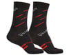 VeloToze Active Compression Wool Socks (Black/Red) (L/XL)