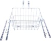 Image 1 for Wald 1512 Front Basket (Silver) (w/ Adjustable Legs)