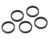 Related: Wheels Manufacturing Carbon Headset Spacers (Gloss Black) (1-1/8") (5mm) (5 Pack)