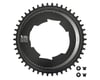 Image 1 for Wolf Tooth Components Aero Chainring (Black) (Drop-Stop B) (Single) (46T)