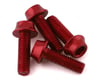 Image 1 for Wolf Tooth Components Aluminum Bottle Cage Bolts (Red) (4-Pack)