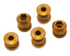 Wolf Tooth Components Dual Hex Fitting Chainring Bolts (Gold) (6mm) (5 Pack)