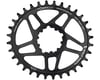 Image 1 for Wolf Tooth Components SRAM Direct Mount Elliptical Chainring (Black) (Drop-Stop ST) (Single) (3mm Offset/Boost) (32T)