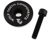 Image 1 for Wolf Tooth Components Ultralight Stem Cap & Bolt (Black)