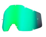 more-results: The100% Racecraft/Accuri/Strata Replacement Lens in Green Mirror Anti-Fog is best for 