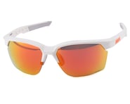 more-results: 100% Sportcoupe Sunglasses (Matte White) (HiPER Red Multilayer Mirror Lens)