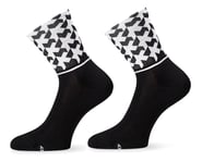 more-results: The Assos Monogram socks are lightweight summer socks featuring a classic length cut t