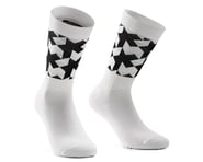 more-results: Assos Monogram Socks Evo Description: Assos wanted to make a lightweight summer sock t