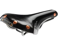 more-results: Brooks Swift Saddle (Black) (Chrome Steel Rails) (150mm)