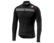 Castelli Puro 3 Long Sleeve Jersey FZ (Light Black/Silver Reflex) | product-related