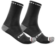 Castelli Rosso Corsa Pro 15 Sock (Black) | product-also-purchased