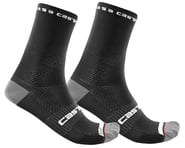 more-results: Castelli Rosso Corsa Pro 15 Socks (Black) (2XL)