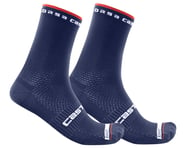 more-results: Castelli Rosso Corsa Pro 15 Socks (Belgian Blue) (S/M)
