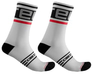 more-results: The Castelli Prologo 15 socks utilize a supportive and compressive fit with quality ma