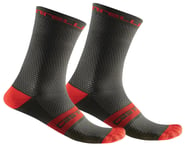 Castelli Superleggera T 18 Socks (Military Green/Fiery Red) | product-also-purchased