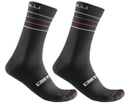 Castelli Endurance 15 Socks (Black/Silver Grey/Red) | product-also-purchased