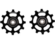 more-results: CeramicSpeed Pulley Wheel Description: CeramicSpeed pulley wheels reduce friction, las