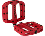 more-results: Chromag Synth Composite Platform Pedals (Red)