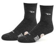 DeFeet Woolie Boolie 4" D-Logo Sock (Charcoal) | product-related