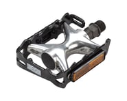 more-results: Dimension Mountain Compe Pedals. Features: Forged aluminum body Accepts toe clips (w/ 