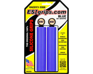ESI Grips Racer's Edge Silicone Grips (Blue) (30mm) | product-related